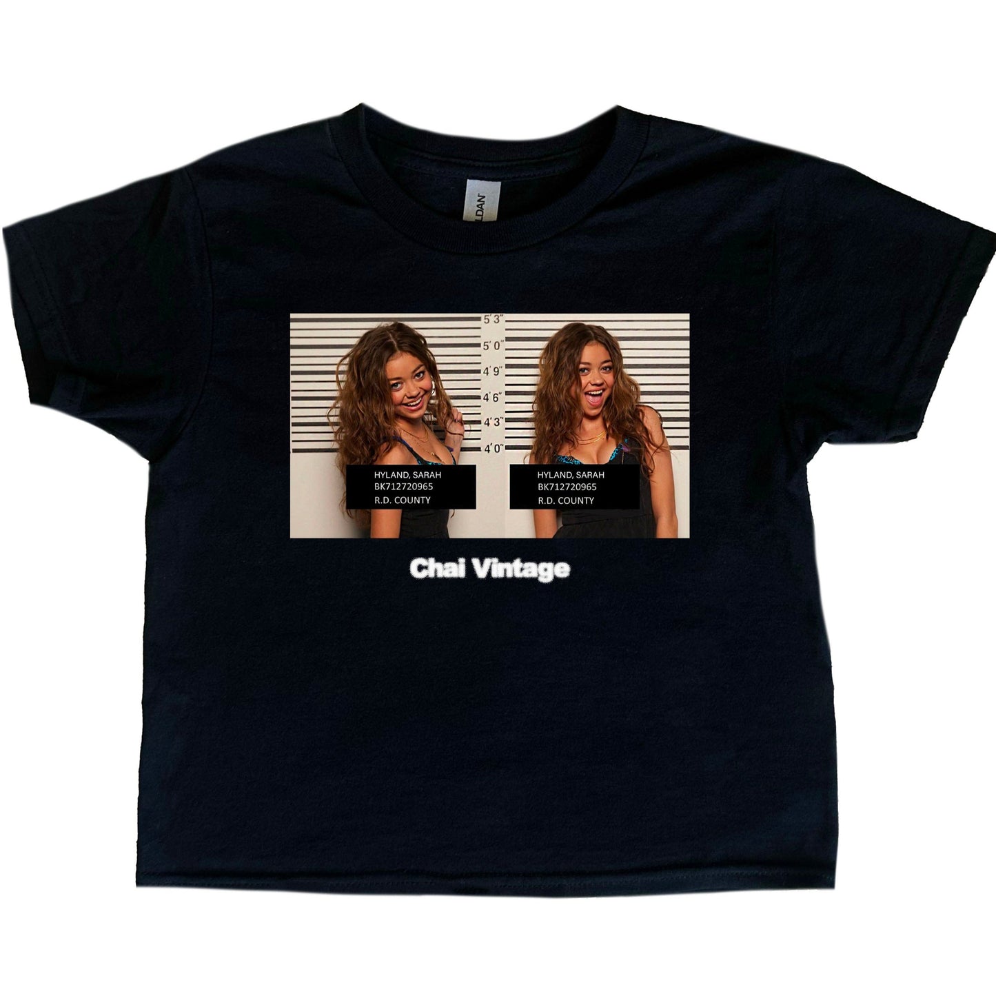 Mugshot Baby Tee