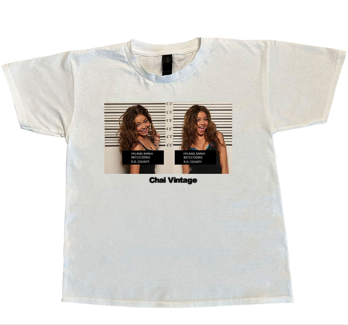 Mugshot Baby Tee